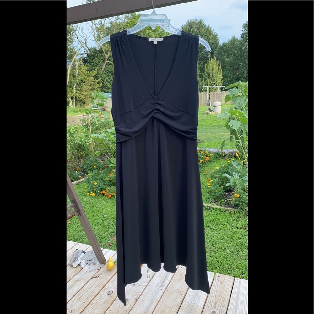 Slinky black dress
